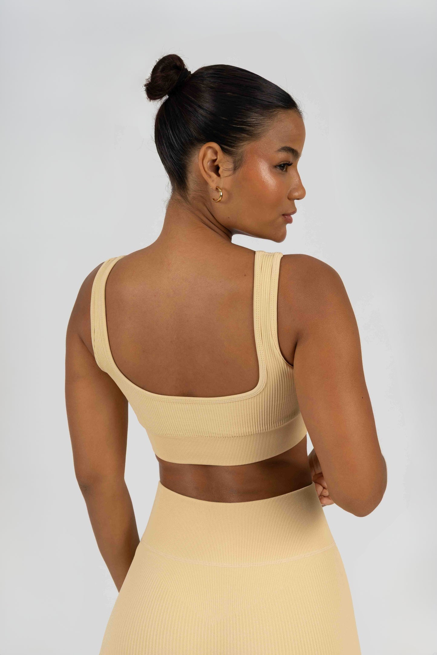 Top Acanelado Beige