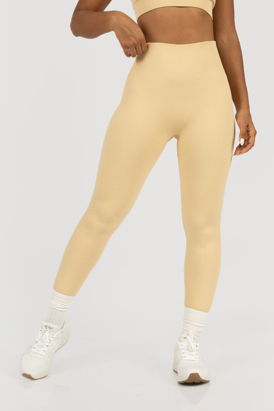Legging Acanelado Beige
