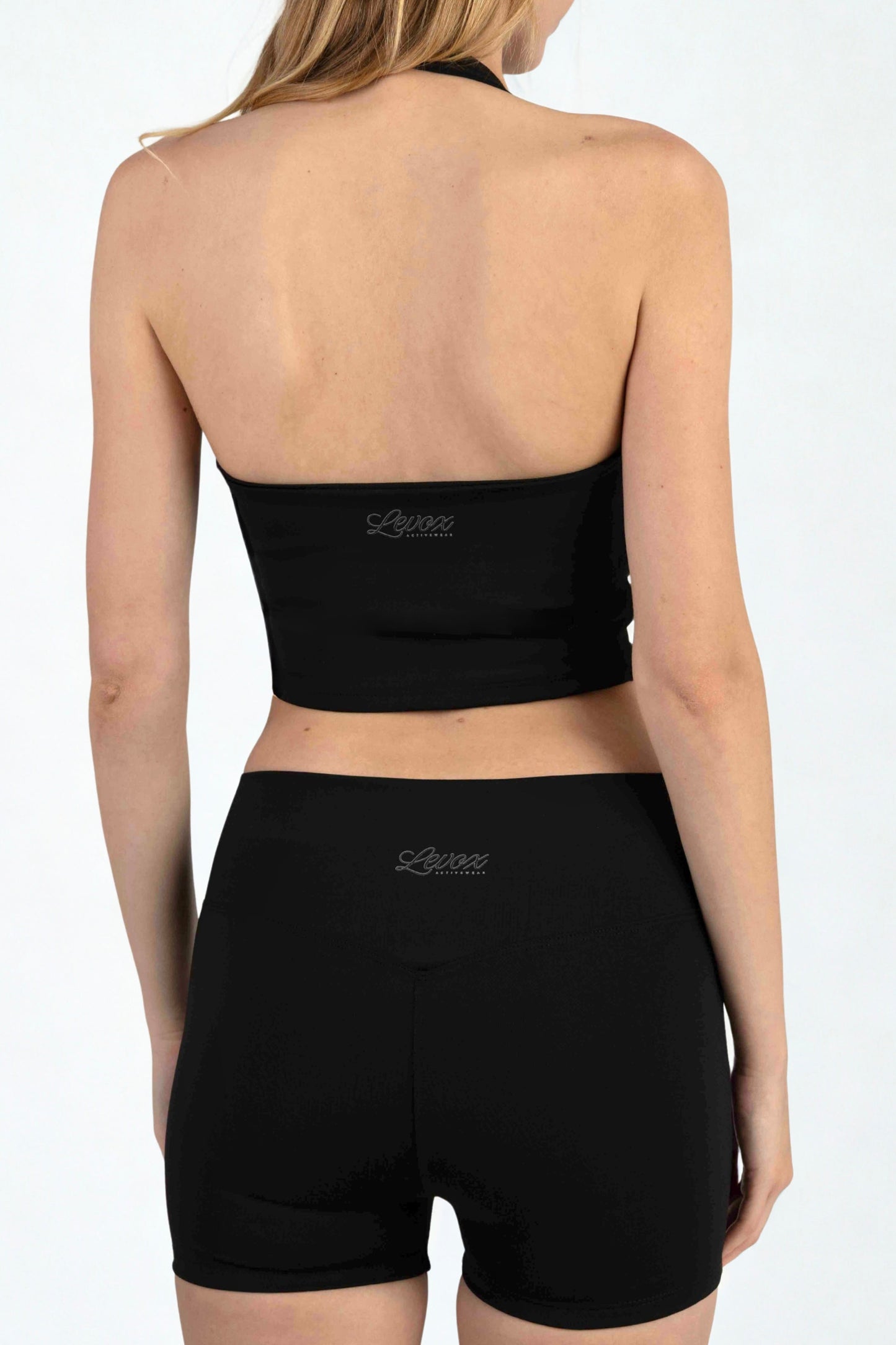 Bloom Halter Draped Top – Deep Dark