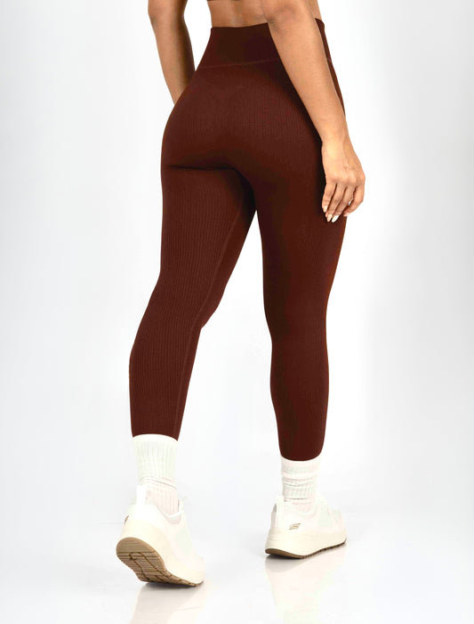 Legging Acanelado Mocca
