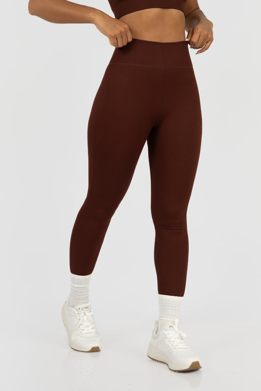 Legging Acanelado Mocca